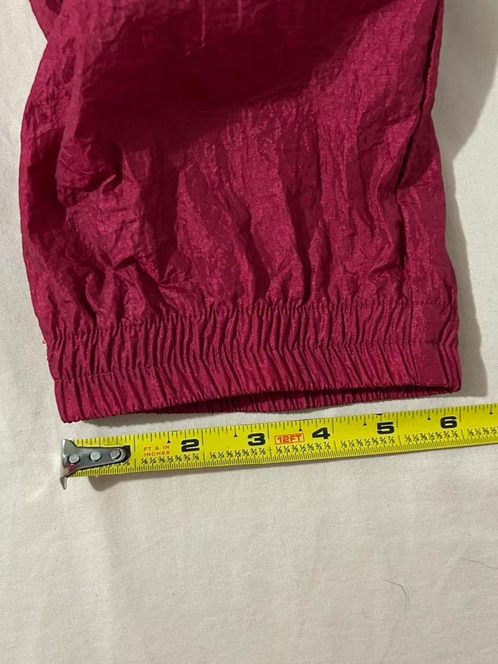 Vintage 90s Pro Player Alabama Crimson Tide Baggy Nylon Track Pants Large - Picture 7 of 7